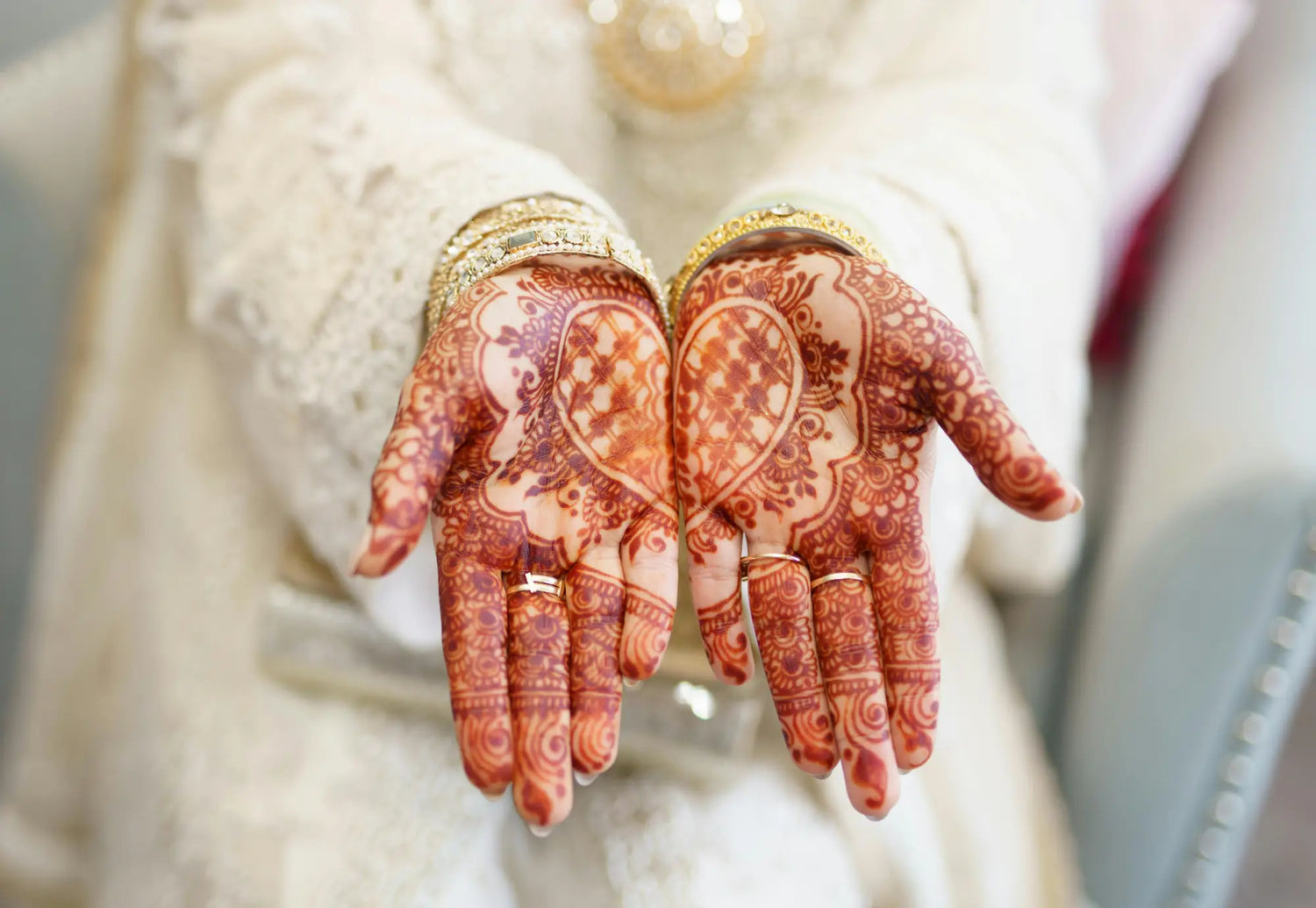 Hand decoration henna