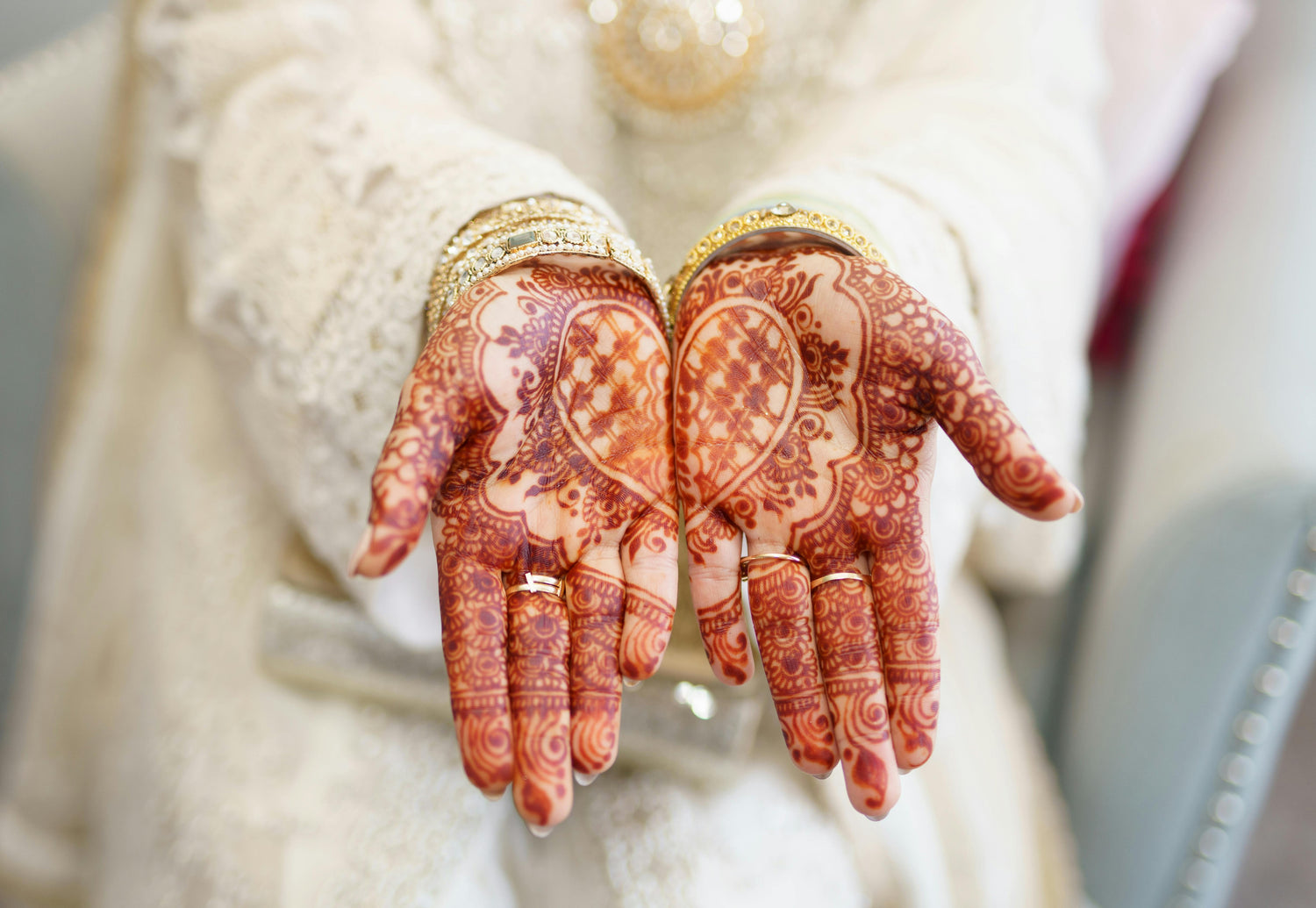 Hand decoration henna