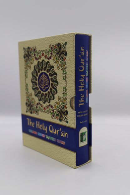 13 Line Colour Coded Tajweed Quran with cover