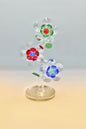 3 flowers crystal - Decor