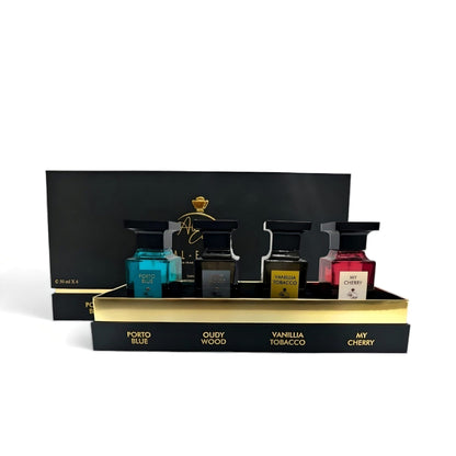 Al-Emam Black 4 Piece Perfume Gift Set (4 x 50ml Extrait de Parfum)