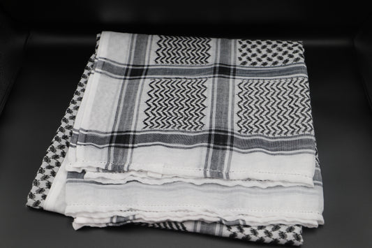 Traditional Arabian Men Scarves - pack of 12 - (Keffiyeh) Palestinian style