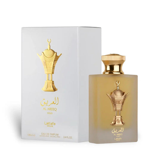 AL AREEQ GOLD 100ml Eau De Parfum by Lattafa Pride - fragrance