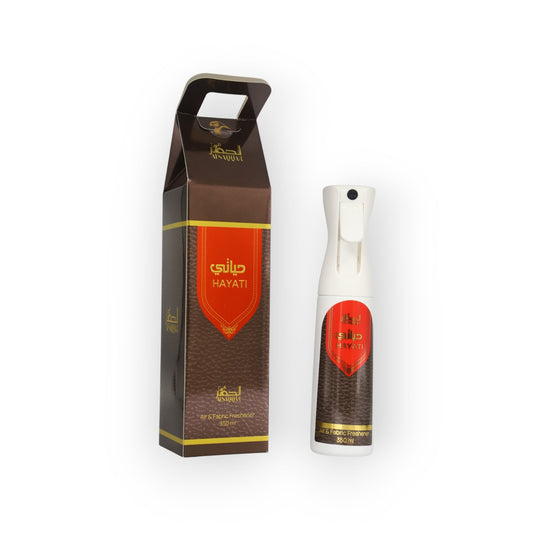 HAYATI 350ml Fabric Freshener by ALSAQQAR - fragrance