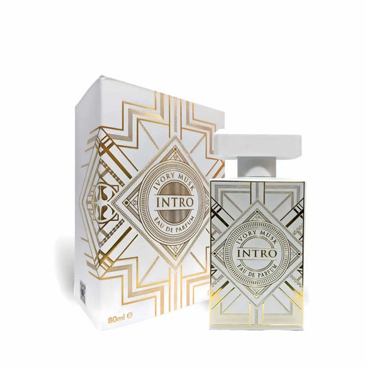 INTRO IVORY MUSK Eau De Parfum 80ml by FRAGRANCE WORLD - fragrance