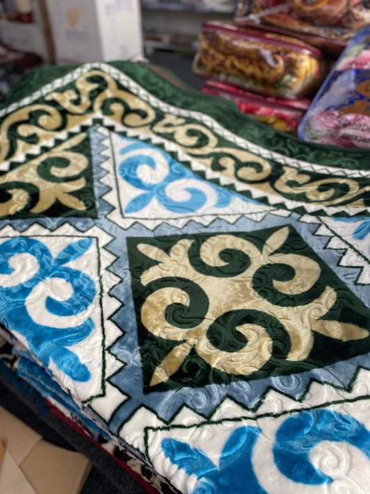 Large velvet rug