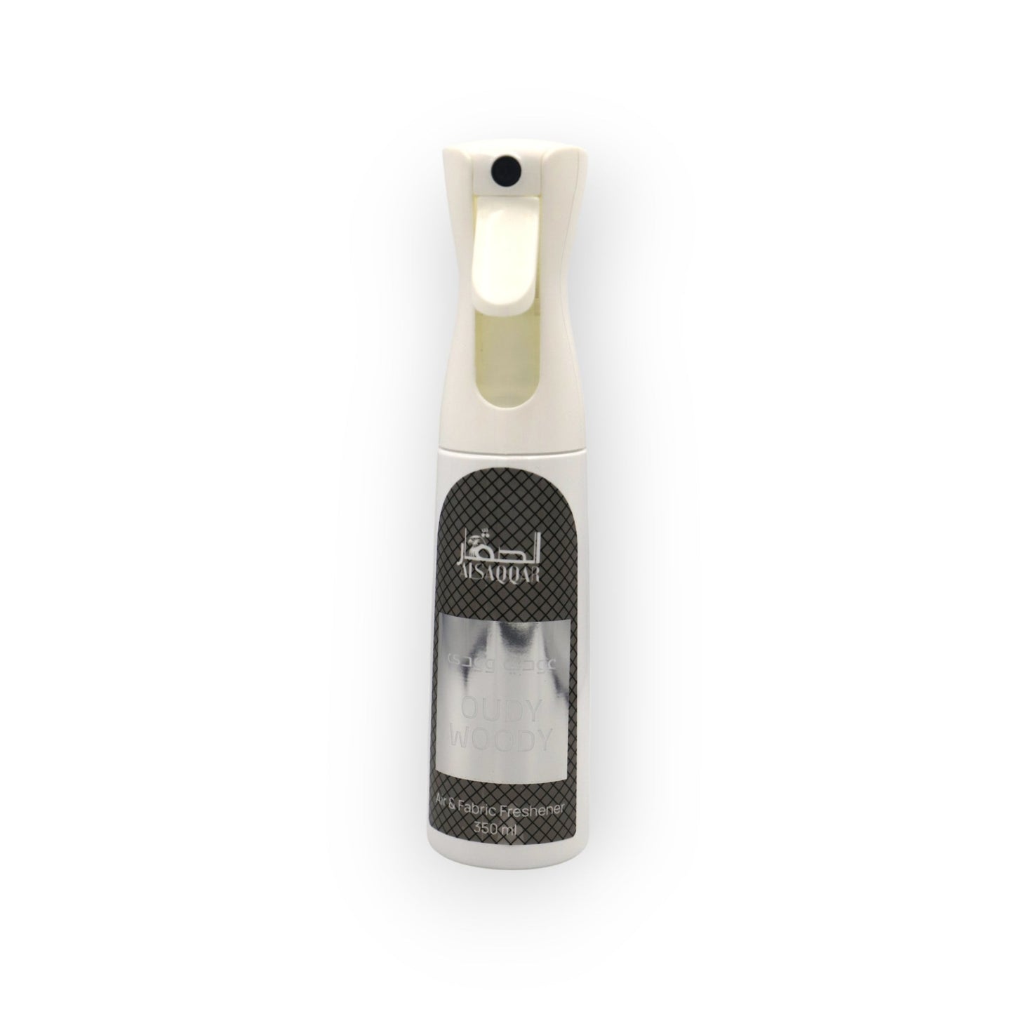 OUDY WOODY 350ml Fabric Freshener by ALSAQQAR - fragrance
