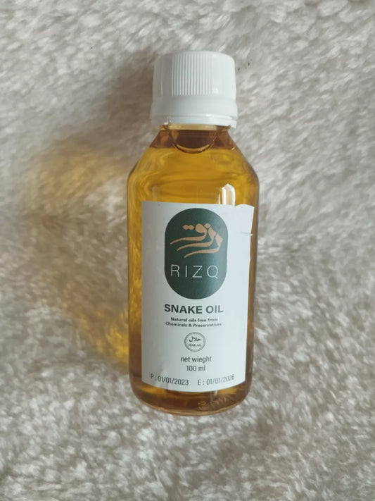 Natural Snake oil by RIZQ For hair pack of 6